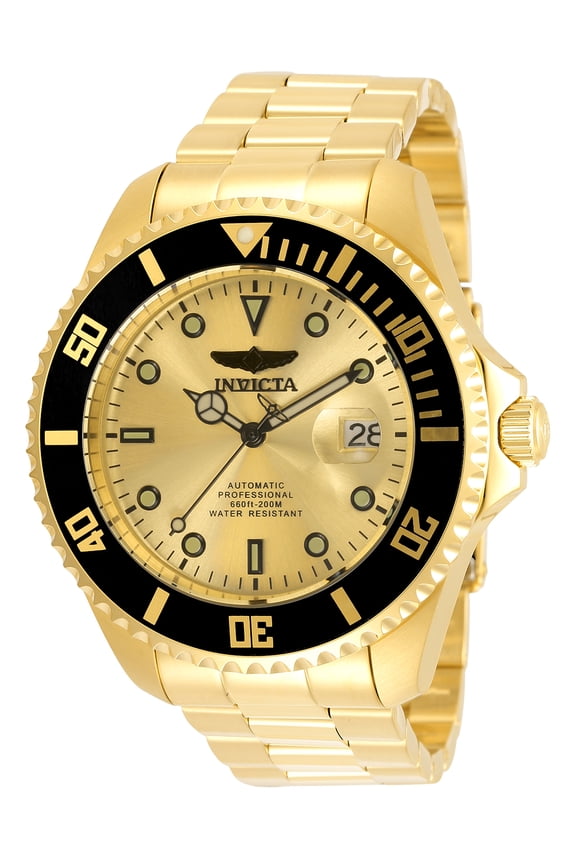 Pro Diver Automatic Gold Dial Men's Watch 35723