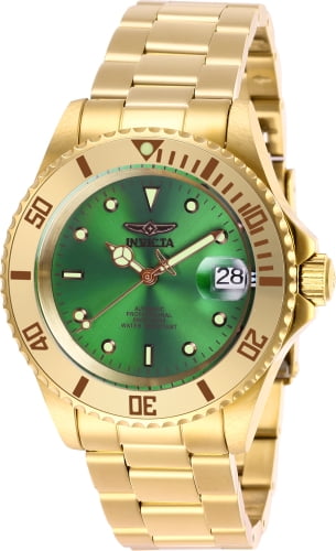 Invicta Men's Pro Diver Green Dial Watch - 28665