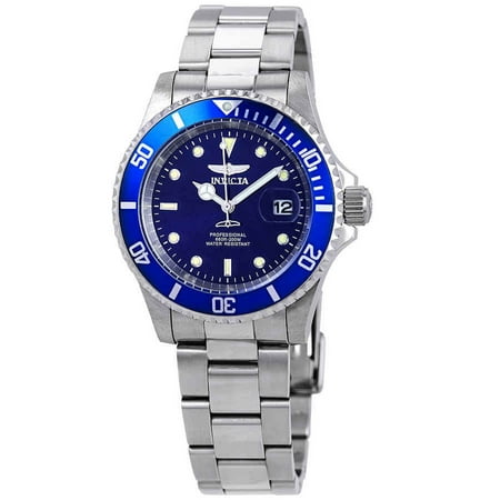 INVICTA Pro Diver Men 40mm Stainless Steel Steel Blue dial PC32 Quartz