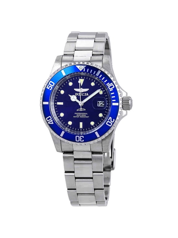 Pro Diver Men 40mm Stainless Steel Steel Blue dial PC32 Quartz