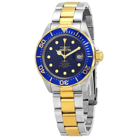Invicta Pro Diver Blue Dial Two-tone Men's Watch 17057