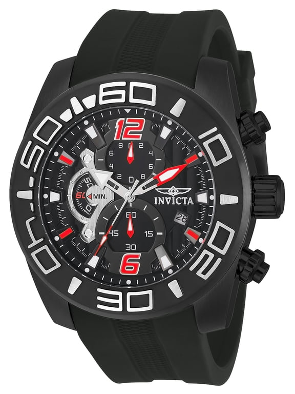 Pro Diver Chronograph Black Dial Men's Watch 22811