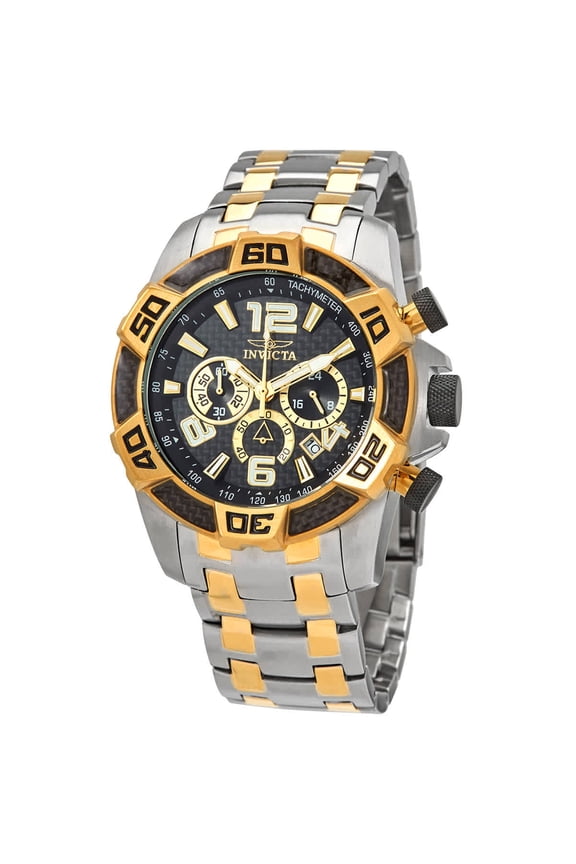 Pro Diver Chronograph Black Dial Men's Watch 25856