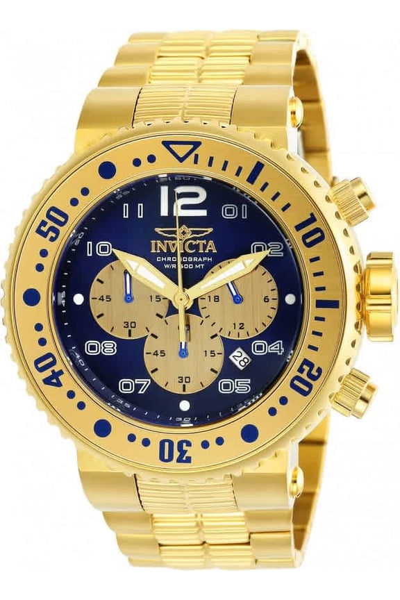 Pro Diver 25077 Stainless Steel Chronograph Watch