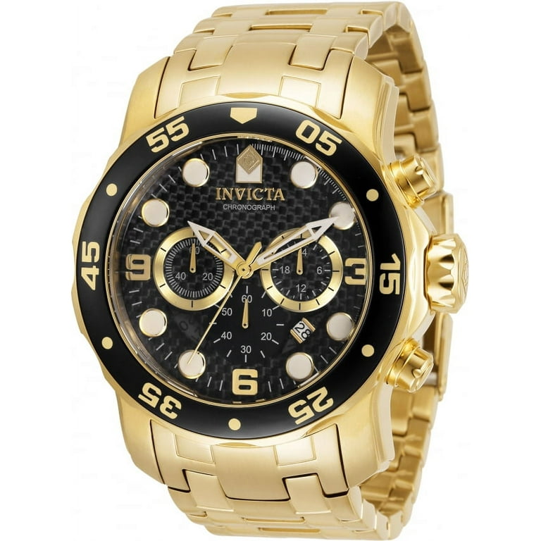 Invicta Pro Diver Chronograph Quartz Black Dial Men s Watch 35132