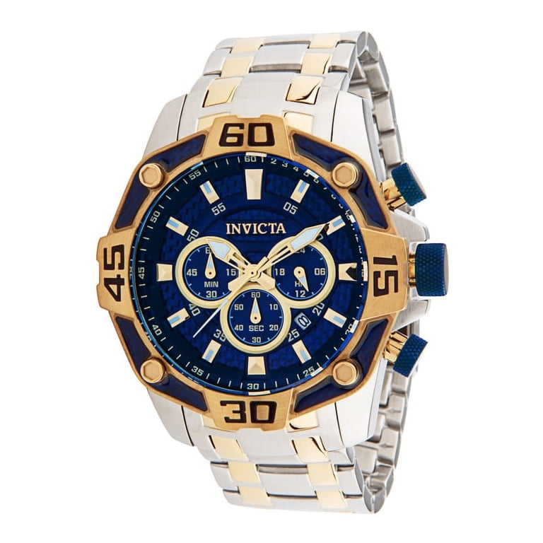 Invicta Pro Diver Chronograph Quartz Blue Dial Men's Watch 33845