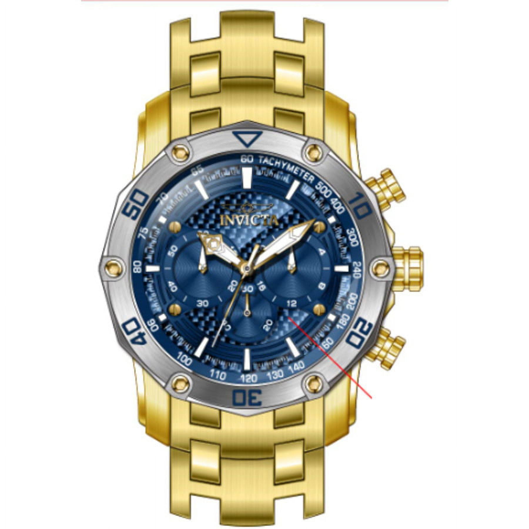 Invicta Pro Diver Chronograph Quartz Blue Dial Men's Watch 38444