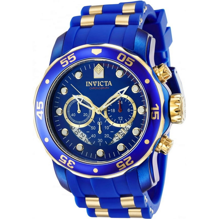 Invicta Pro Diver Chronograph Quartz Blue Dial Men's Watch 40934