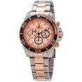 thumbnail image 1 of Invicta Pro Diver Chronograph Rose Dial Men's Watch 12917, 1 of 3