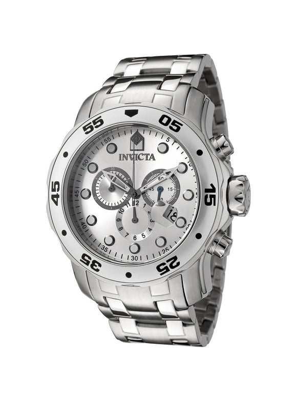 Pro-Diver Quartz Chronograph Silver Dial 0071 Men's Watch
