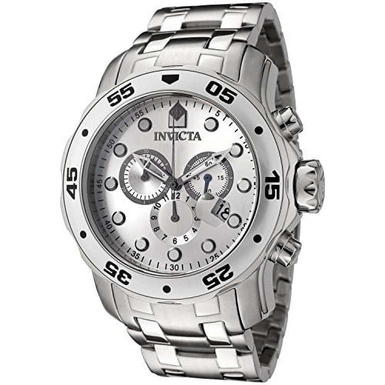 Invicta Pro Diver 0071 Stainless Steel Chronograph Watch 