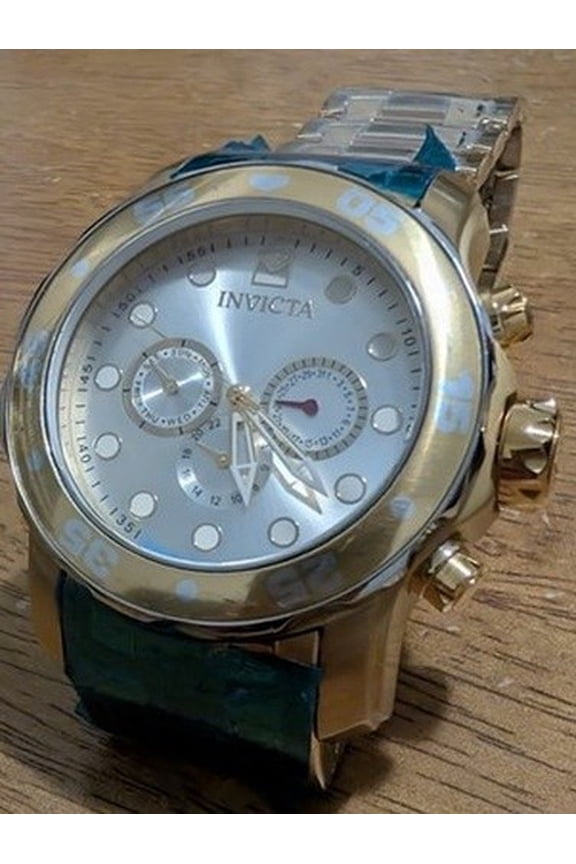 Invicta Pro Diver Chronograph Watch 50M Water Resistant 48mm Automatic 15043