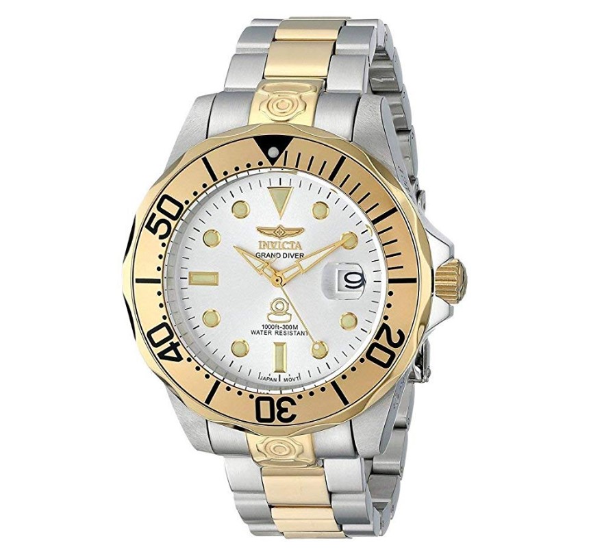 Invicta Pro Diver Grand Diver Automatic Silver Dial Men's Watch 3050