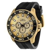 Invicta Pro Diver Men 50mm Stainless Steel Gold Gold dial Chronograph Quartz Watch