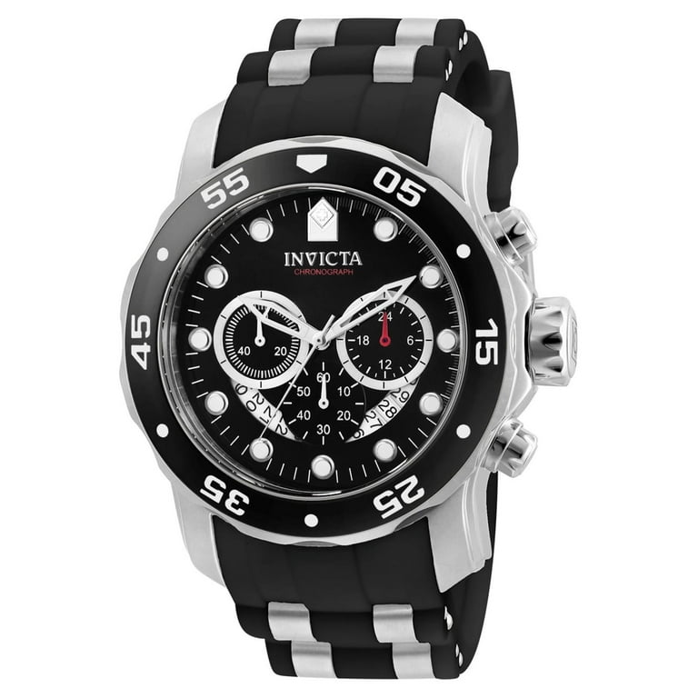 Invicta Pro Diver Men s 48mm Stainless Steel Black Dial VD53