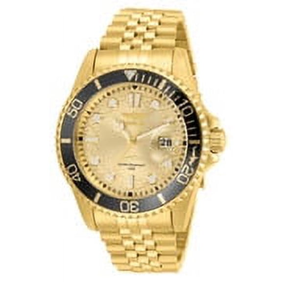Invicta Pro Diver Men's Stainless Steel Gold Watch - Model 30613