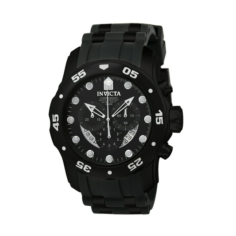 イノウエ Invicta Men's 6986 Pro Diver Collection Chronograph Black Dial