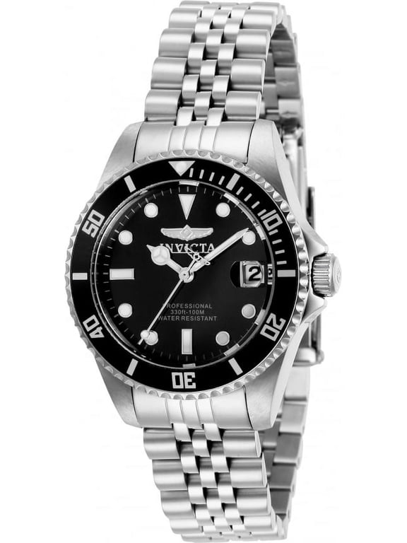 Invicta Women's Pro Diver Black Dial Watch - 29186