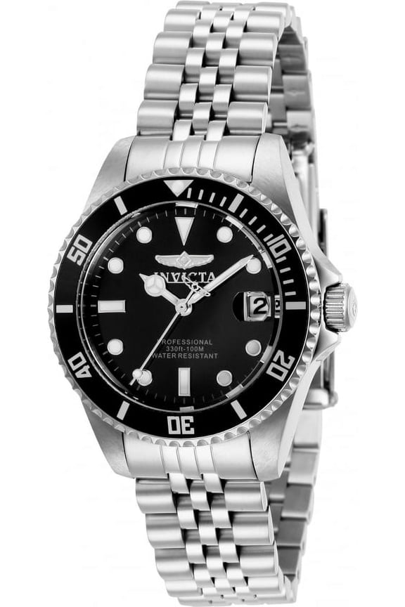 Pro Diver Quartz Black Dial Ladies Watch 29186