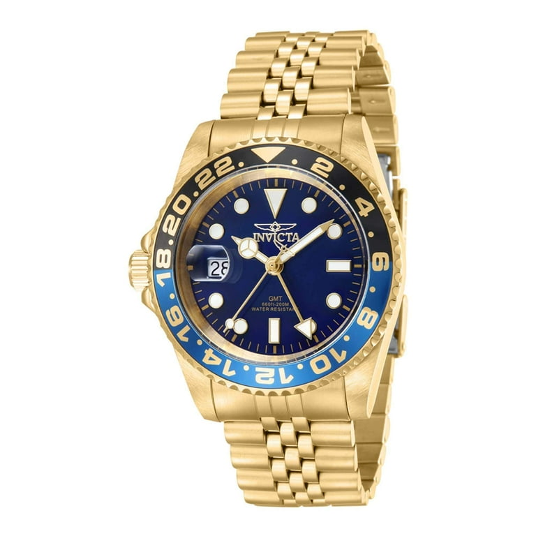 Invicta Pro Diver Quartz Blue Dial Batman Bezel Men's Watch 43972 - Main Image