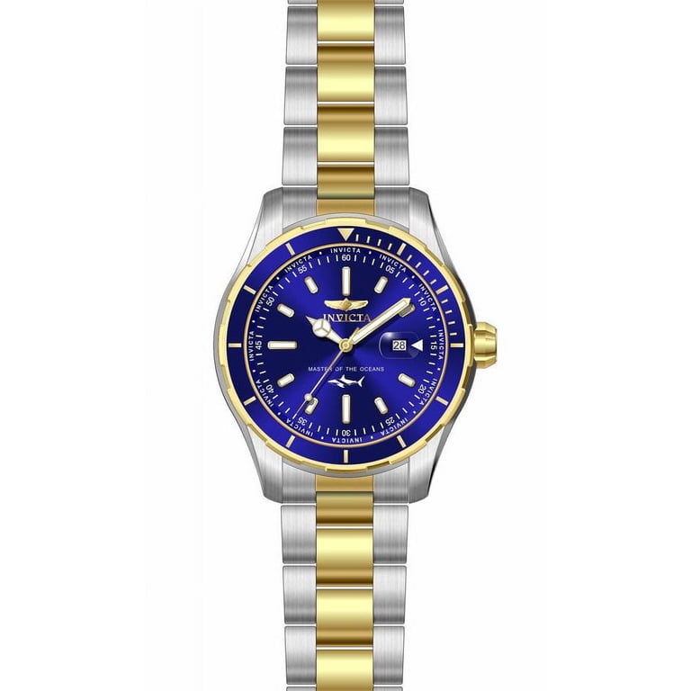 Invicta Blue Watch with Yellow Accents Invicta Pro Diver Men main image 4