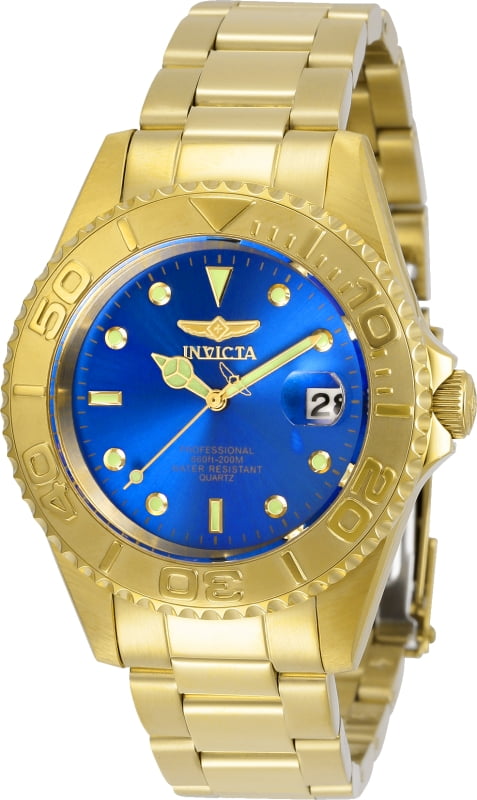 Invicta Pro Diver Men s Watch with Blue Dial and Yellow Gold tone in Nepal at NPR 8976 Rating 5