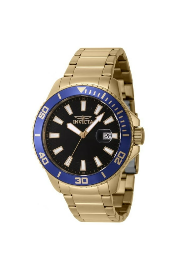 Pro Diver Quartz Date Black Dial Men's Watch 46068