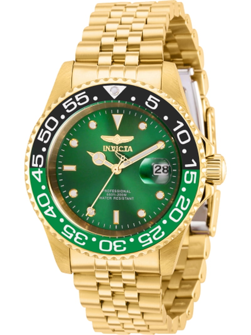 Invicta Men's Pro Diver Green Dial Watch - 36044 - Walmart.com