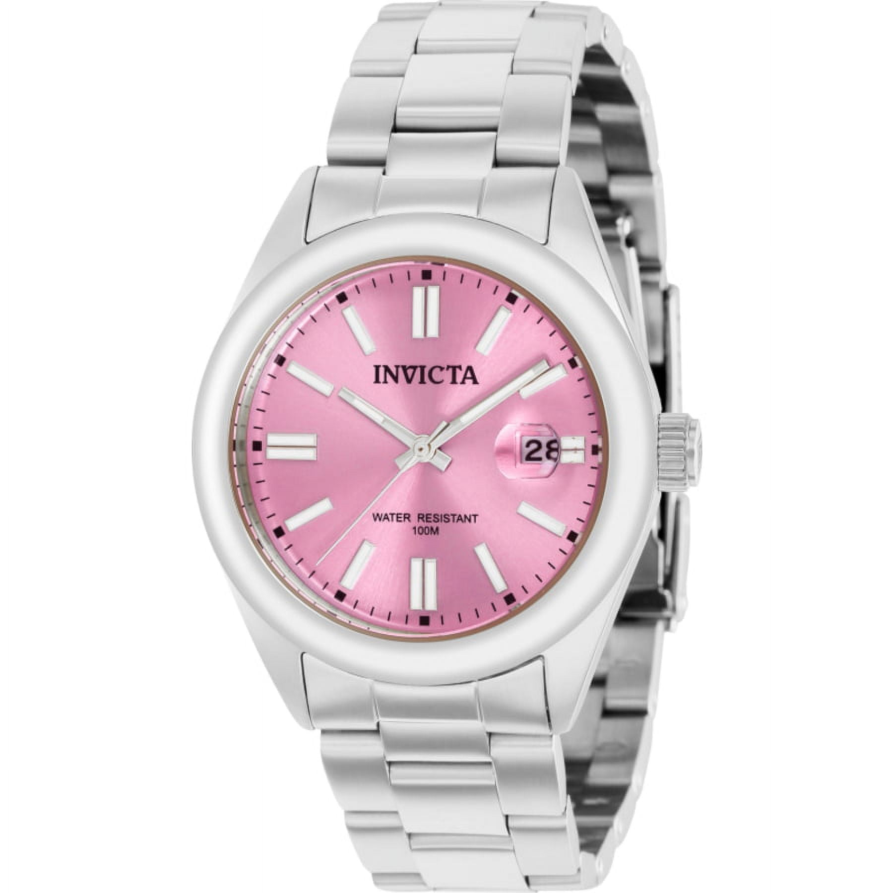 Pink clearance invicta watch