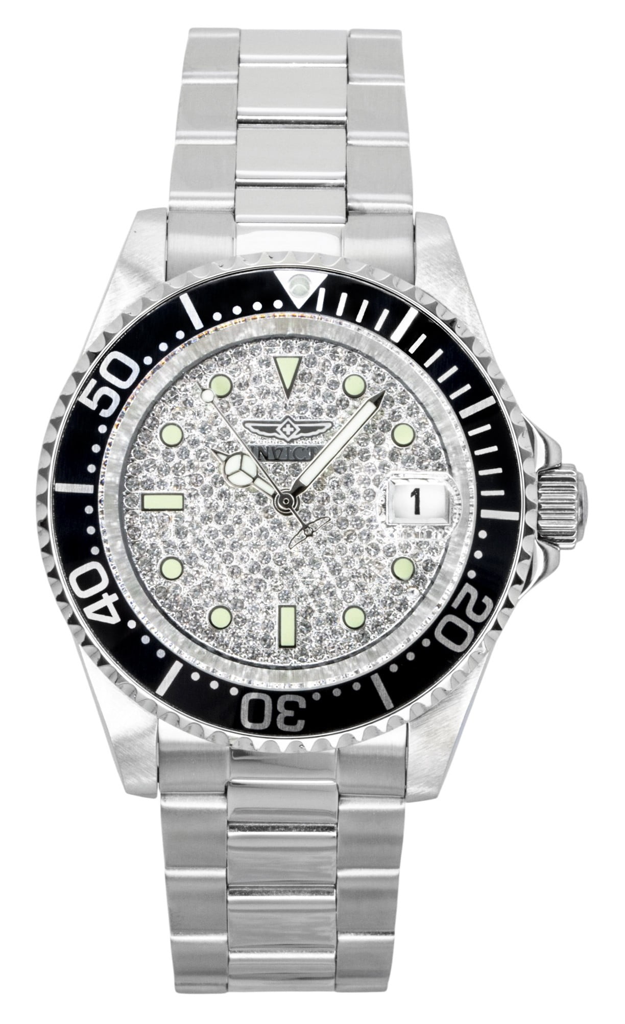 Invicta Men's Pro Diver Silver Dial Watch - 50278