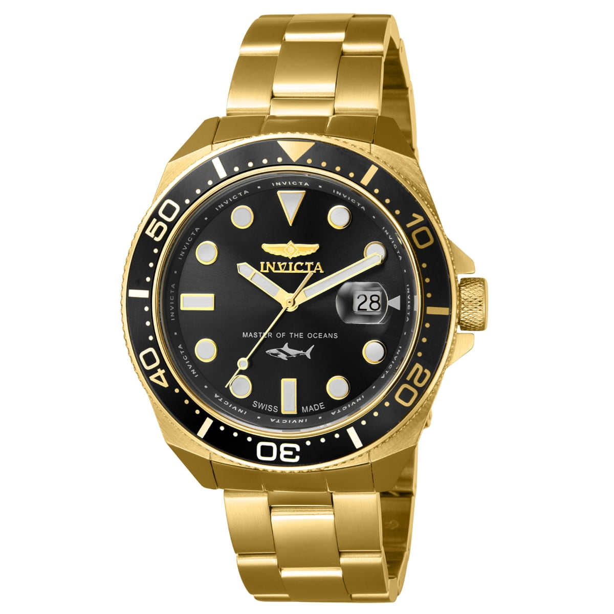Invicta Pro Diver Crestlink 0.06 Carat Diamond Swiss Ronda 515 Caliber Watch Invicta Pro Diver 0.06 Carat Diamond Swiss Ronda 515 Caliber  main image 3