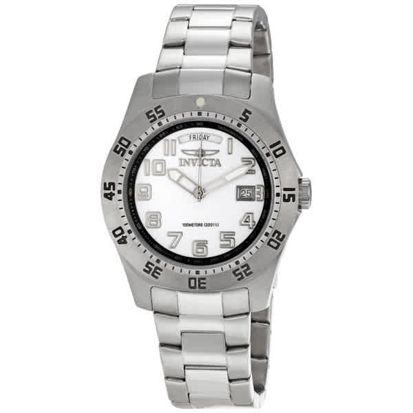 Invicta Pro Diver White Dial Stainless Steel Men's Watch 5249