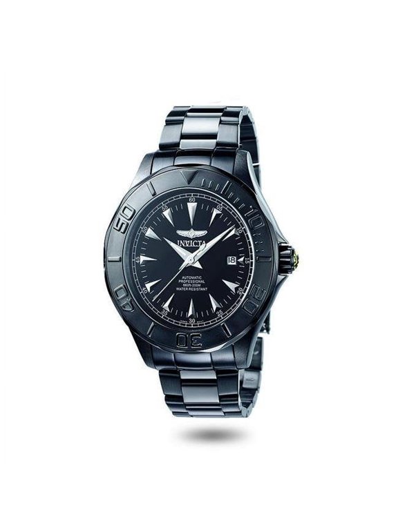 Invicta Prodiv Ocean Ghost Black Dial Auto3H Gunm Stainless Steel Watch