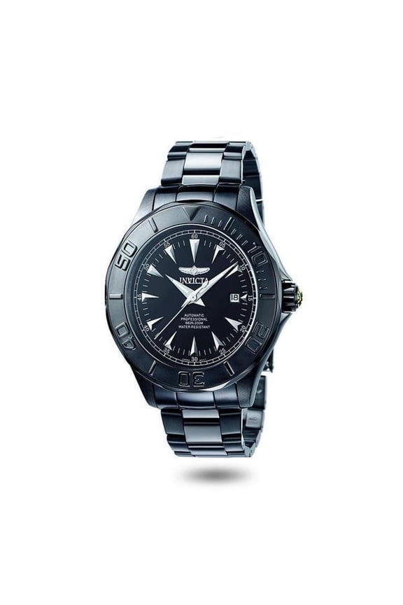 Invicta  Prodiv Ocean Ghost Black Dial Auto3H Gunm Stainless Steel Watch