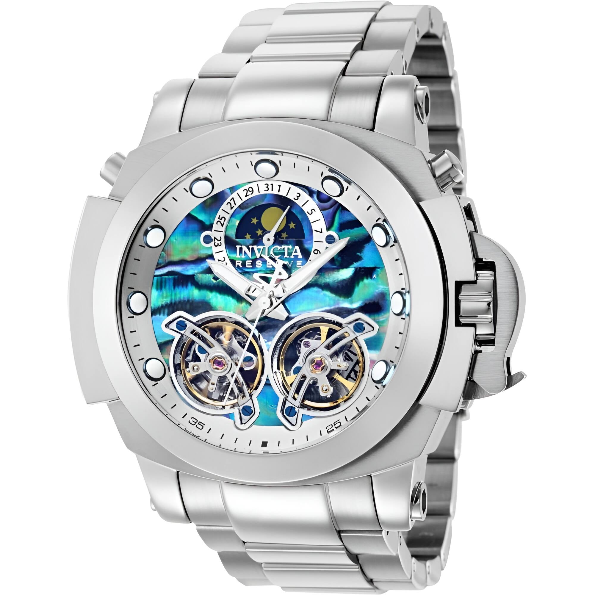 Invicta Reserve Man Automatic Moon Phase Men s Watch 36016 Walmart