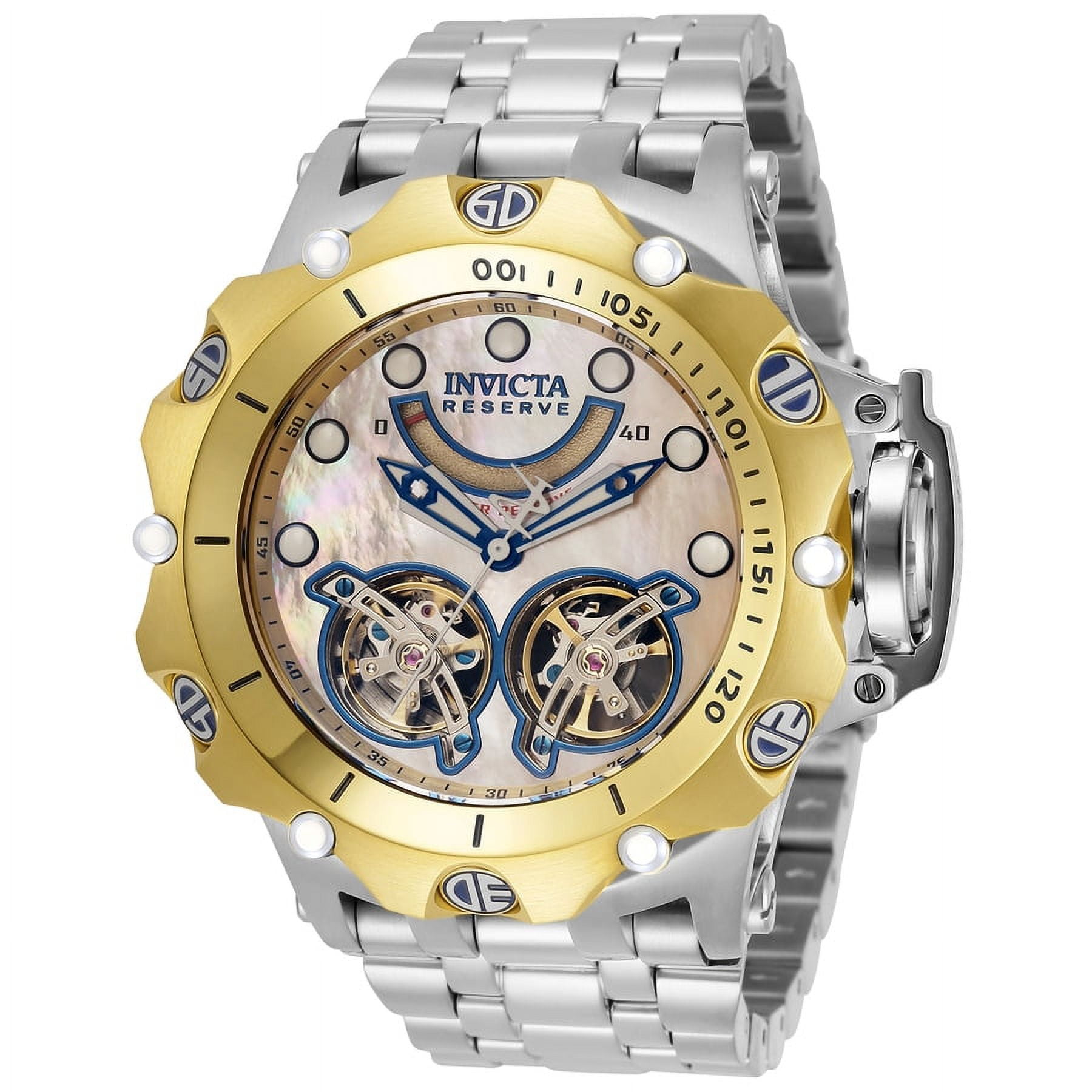 Invicta Reserve Venom Automatic Mother of Pearl Dial Men's Watch