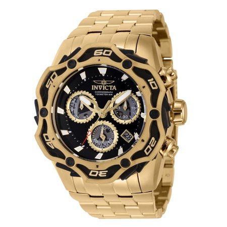 Invicta Ripsaw 44090 Mens 48mm Black Dial Quartz Stainless Steel Watch