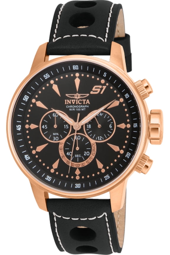 Invicta Men's S1 Rally Black Dial Watch - 16013
