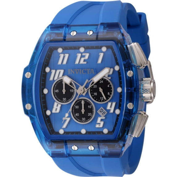 Invicta S1 Rally Chronograph GMT Date Quartz Blue Dial Men's Watch 45484