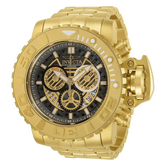 Invicta Men's 30912 Sea Hunter Quartz Chronograph Charcoal Dial Watch