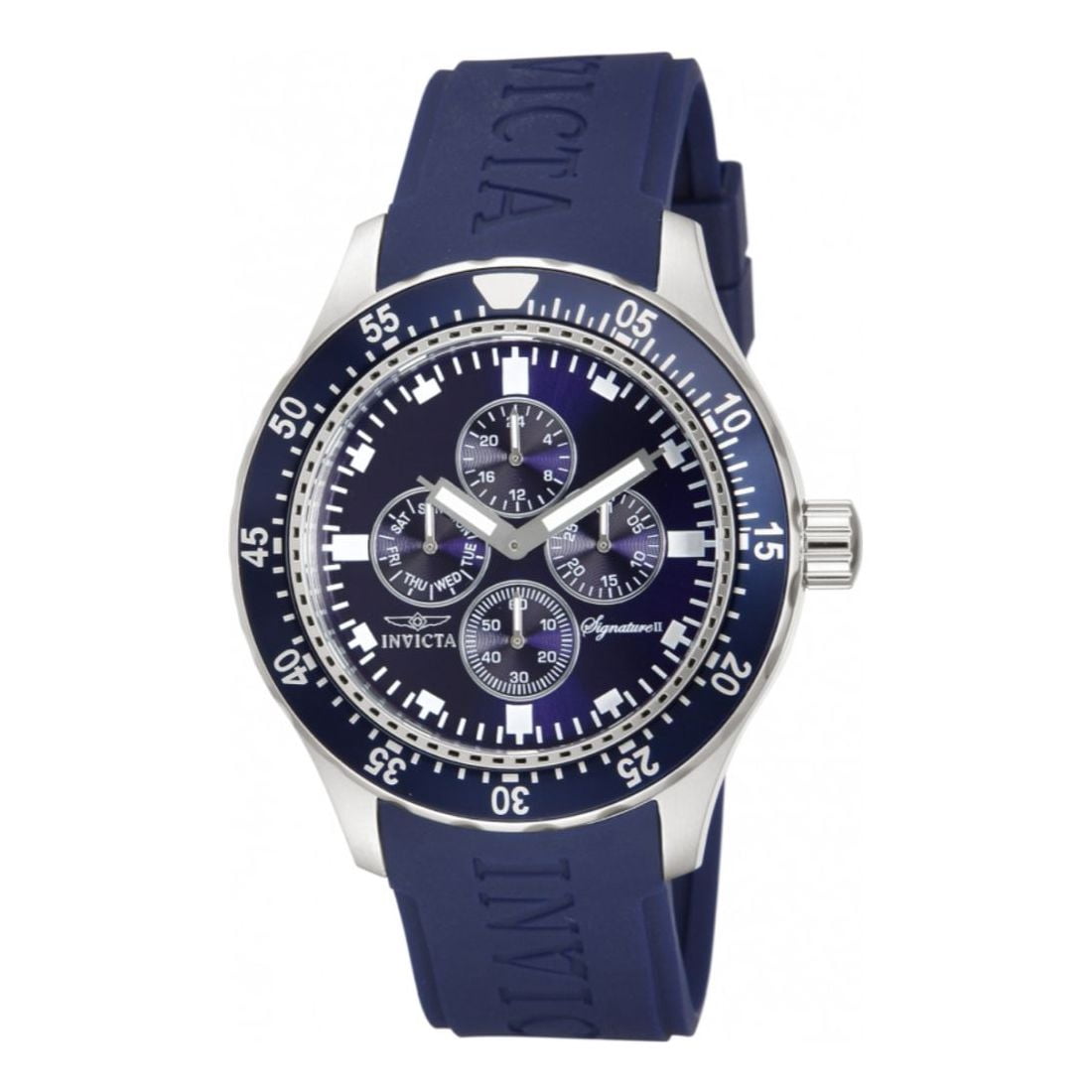 Invicta Signature II Men's Blue Dial Quartz Watch 7402