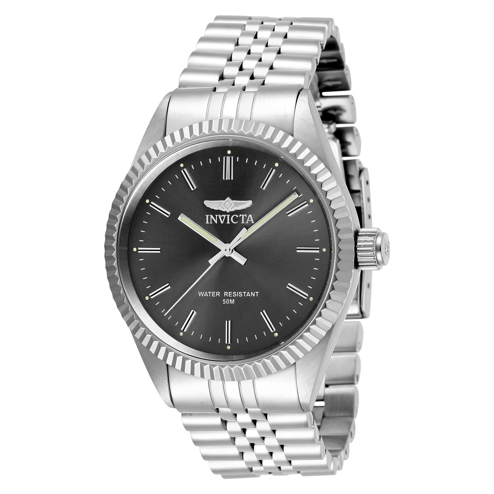 Invicta Specialty Black Dial Stainless Steel Men's Watch 29372