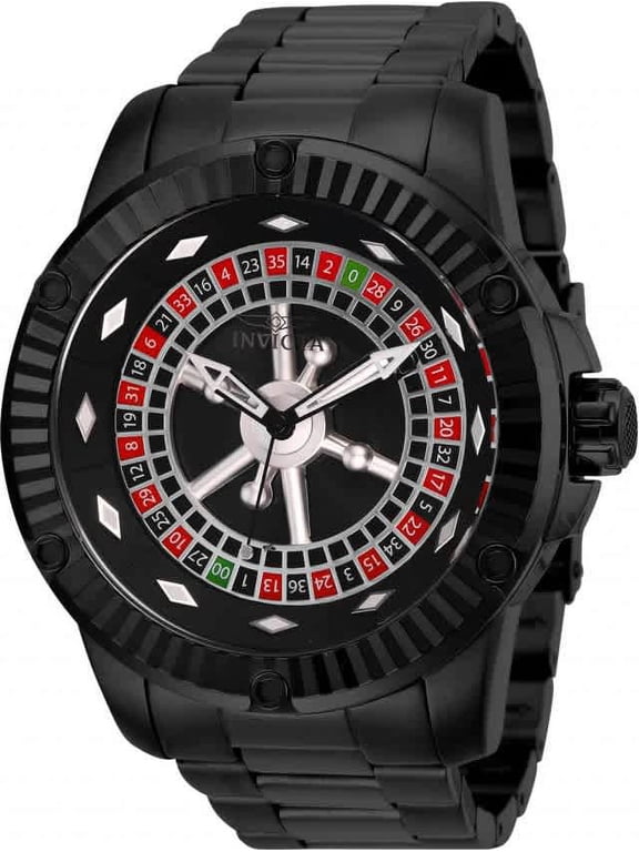 Specialty Casino Automatic Black Dial Men's Watch 28712