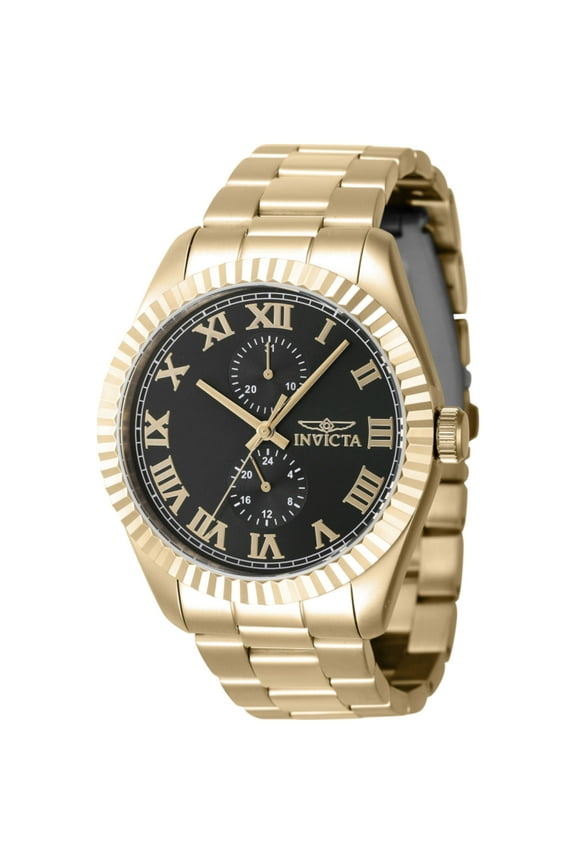 Specialty GMT Quartz Black Dial Men's Watch 47429