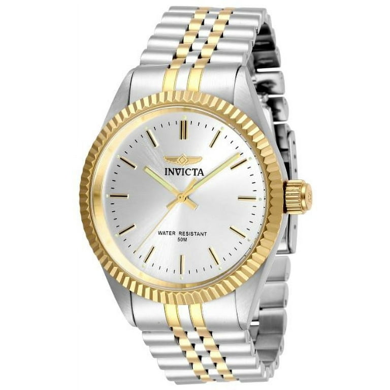 Invicta Specialty Quartz Silver Dial Two-tone Men's Watch 29378