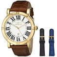 thumbnail image 1 of Invicta Specialty Silver Dial Brown Leather Men's Watch 13971, 1 of 4
