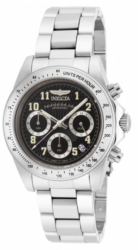 Invicta Men's Speedway Black Dial Watch - 17025