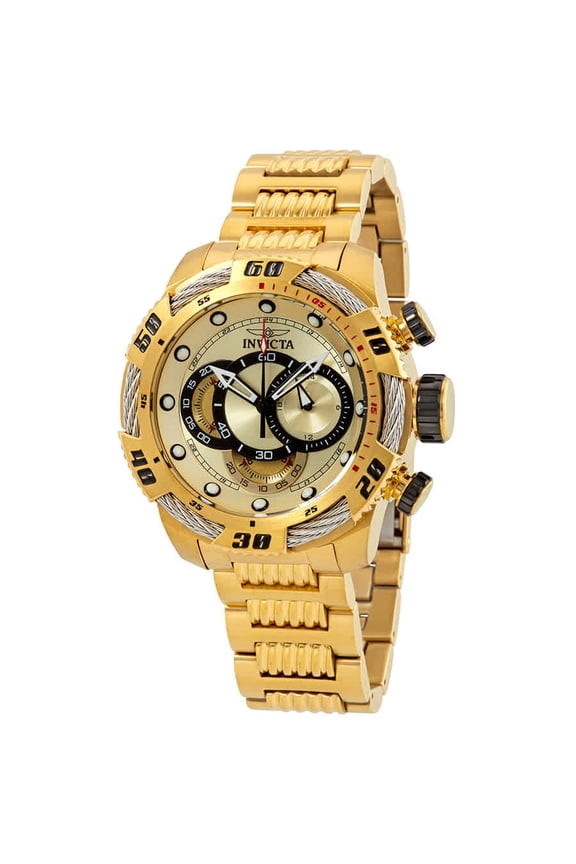 Speedway Chronograph Gold Dial Men's Watch 25482