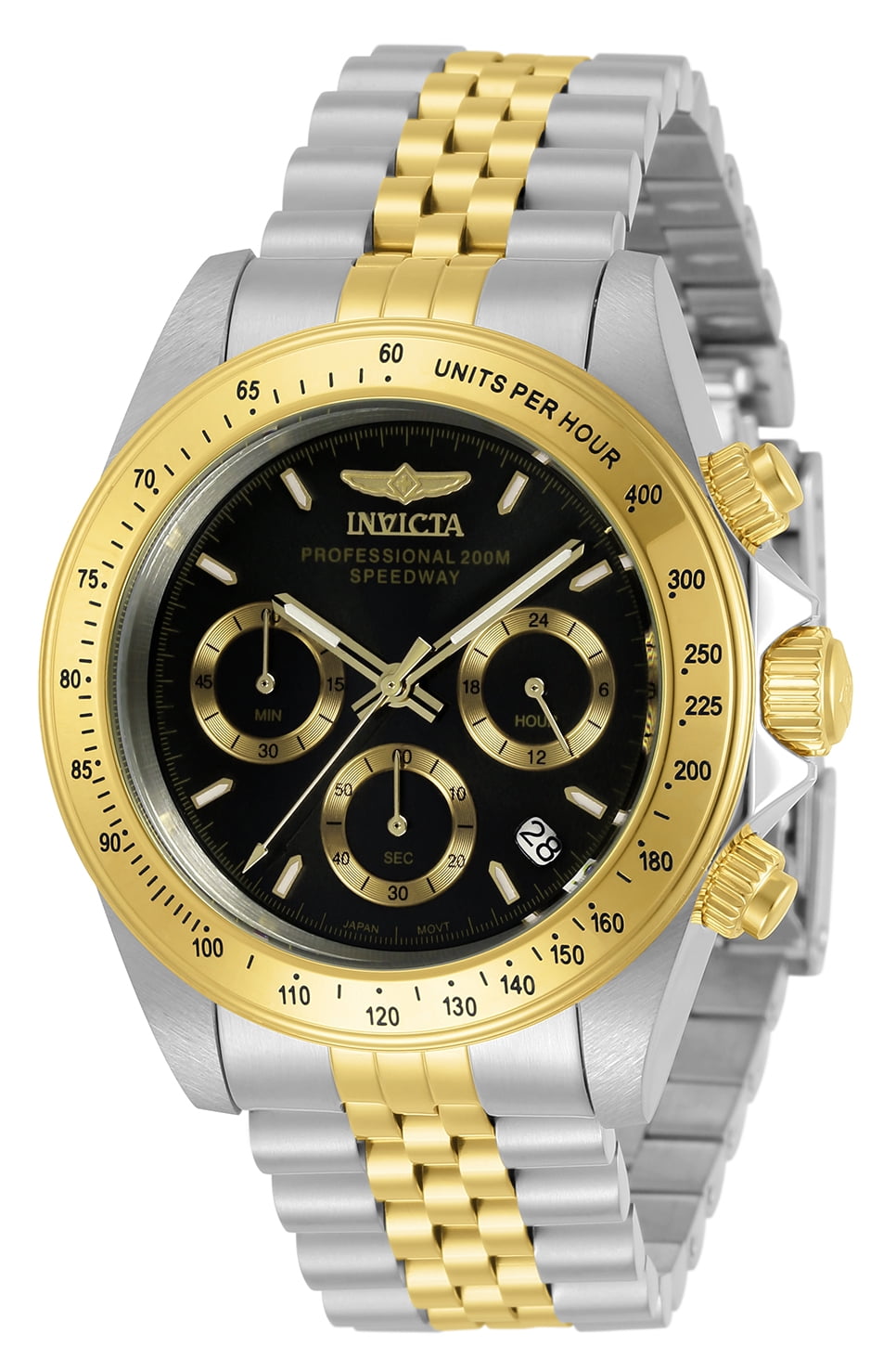 Invicta Men's Speedway Black Dial Watch - 30992