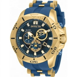 Invicta Men s 26726 Subaqua Quartz Chronograph Blue Dial Watch Walmart